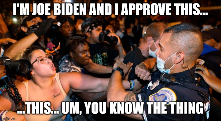 I'M JOE BIDEN AND I APPROVE THIS... ...THIS... UM, YOU KNOW THE THING | made w/ Imgflip meme maker