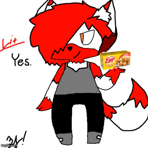 New OC! Cloudy's Sister Lit! (And the eggo queen-) | made w/ Imgflip meme maker
