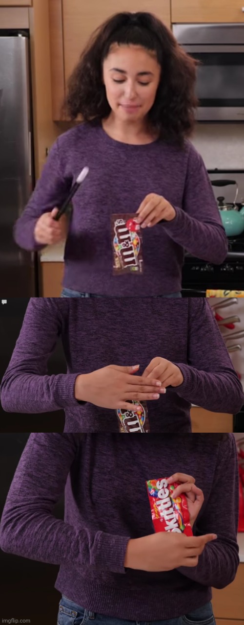 High Quality Candy Magic Switch Blank Meme Template