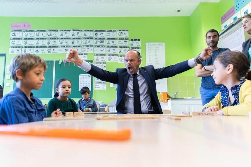 French Prime Minister Dominoes Blank Meme Template