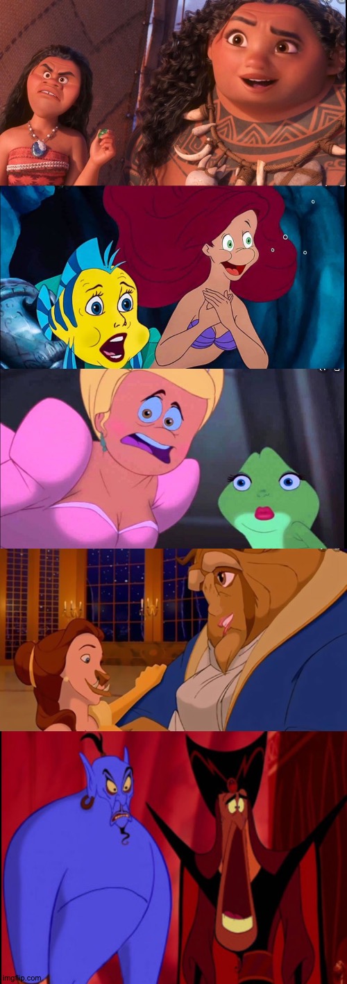 More Disney face swaps | image tagged in blursed,cursed,mom pick me up im scared | made w/ Imgflip meme maker