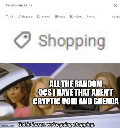 Cryptic, Void, and Grenda sell them | made w/ Imgflip meme maker
