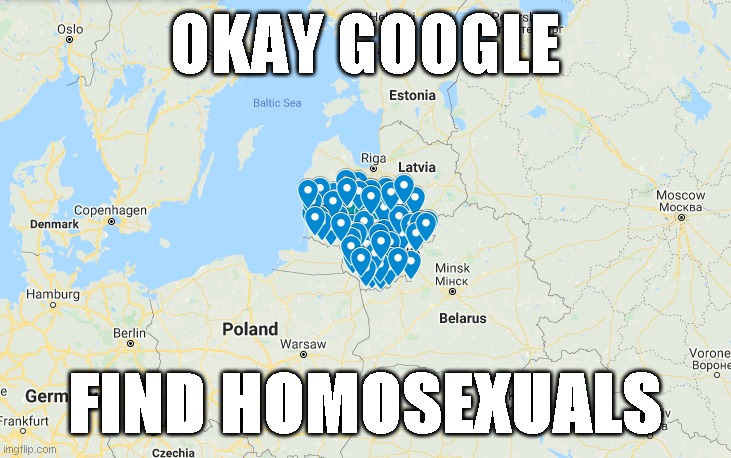 Gay | OKAY GOOGLE; FIND HOMOSEXUALS | image tagged in gay pride | made w/ Imgflip meme maker