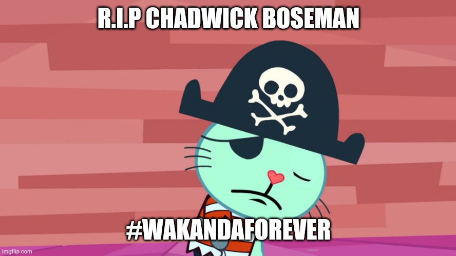 Russell Sad over Chadwick Boseman's Death | R.I.P CHADWICK BOSEMAN; #WAKANDAFOREVER | image tagged in sad russell | made w/ Imgflip meme maker