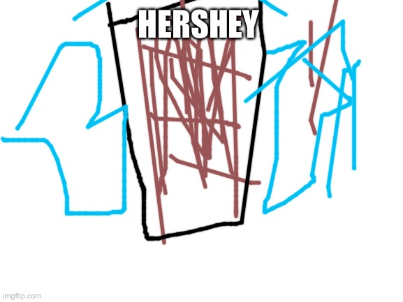 Blank White Template | HERSHEY | image tagged in blank white template | made w/ Imgflip meme maker