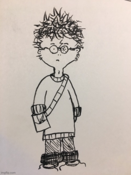 I drew Harry | made w/ Imgflip meme maker