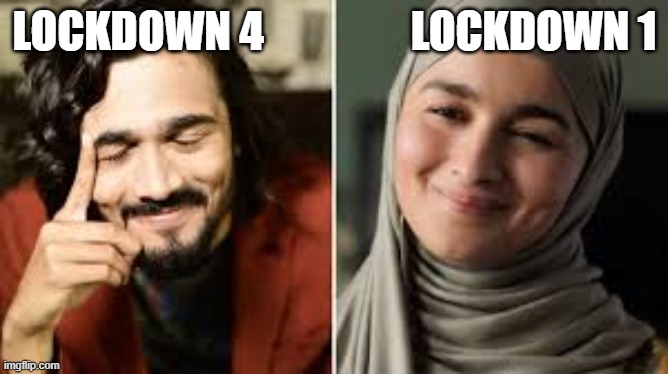 lockdown special | LOCKDOWN 4                 LOCKDOWN 1 | image tagged in funny street signs | made w/ Imgflip meme maker