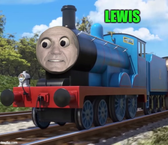 Trains weekend, a The_Cursed_Trainwatcher event | LEWIS | image tagged in train,kewlew | made w/ Imgflip meme maker