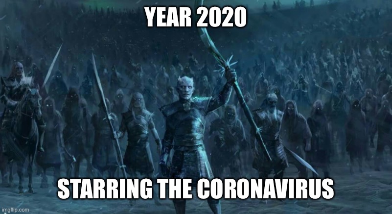 If 2020 was a Scene | YEAR 2020; STARRING THE CORONAVIRUS | image tagged in coronavirus | made w/ Imgflip meme maker