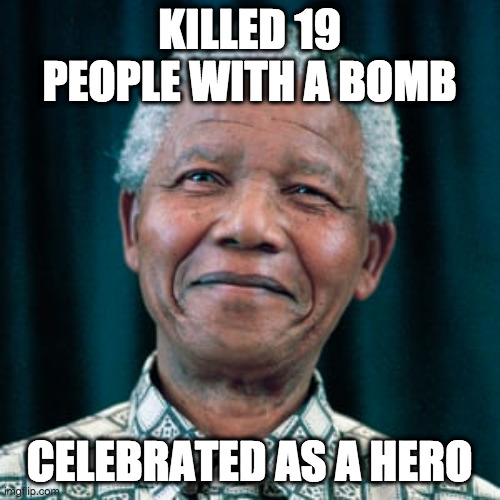 KILLED 19 PEOPLE WITH A BOMB CELEBRATED AS A HERO | made w/ Imgflip meme maker