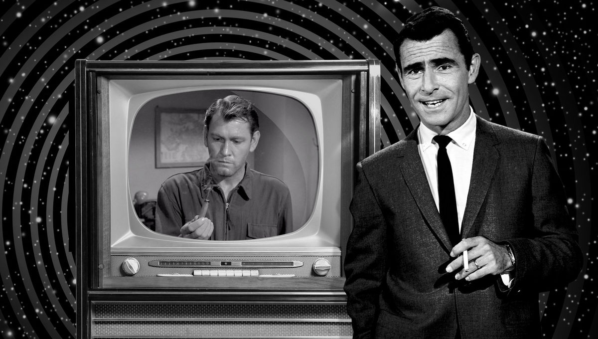 rod serling twilight zone Blank Meme Template