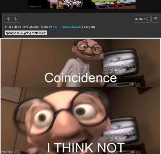 This is great | image tagged in coincidence i think not | made w/ Imgflip meme maker