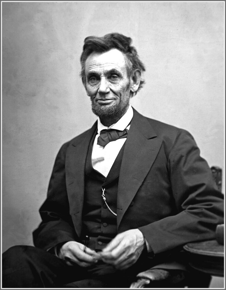 Lincoln Seated Blank Meme Template