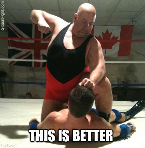 Beating Up | THIS IS BETTER | image tagged in beating up | made w/ Imgflip meme maker