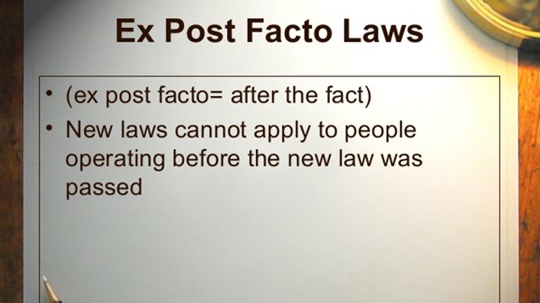 Ex post facto laws Blank Meme Template