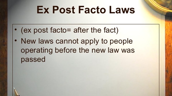 Ex Post Facto Laws Blank Template Imgflip