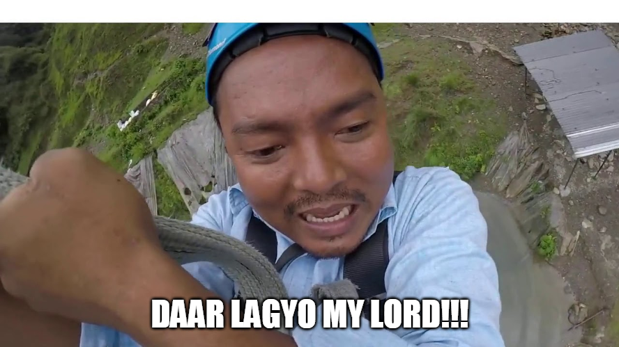 daar lagyo my lord Blank Meme Template