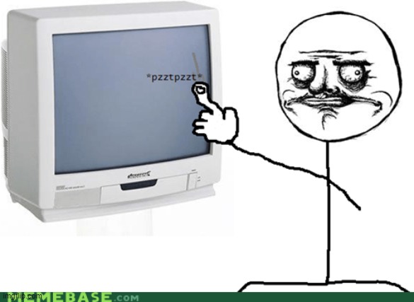 Happens sometimes whenever I touch my old PRIMA tv | image tagged in television,tv,rage comics,funny,comics/cartoons | made w/ Imgflip meme maker