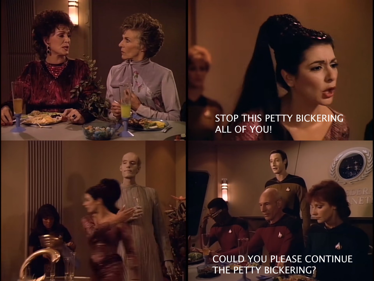 High Quality Petty Bickering Blank Meme Template