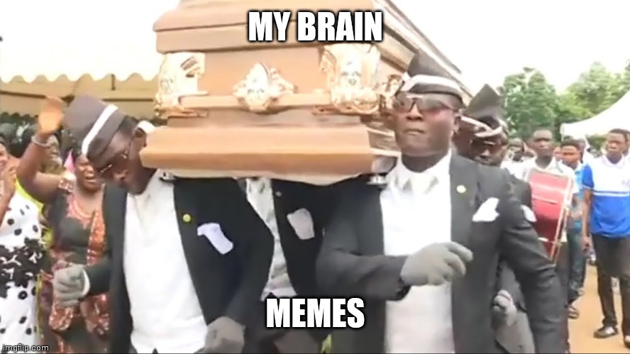 Coffin Dance | MY BRAIN; MEMES | image tagged in coffin dance | made w/ Imgflip meme maker