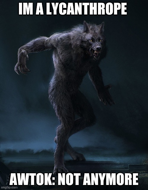 werewolf im gay meme