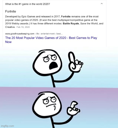 Why is it #1 game 2020 :( | image tagged in speechless stickman,fortnite sucks,stop reading the tags | made w/ Imgflip meme maker