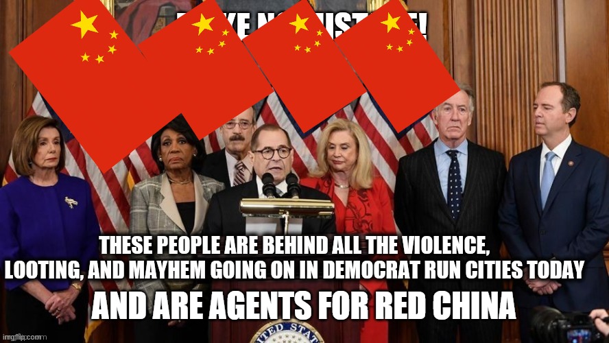 AND ARE AGENTS FOR RED CHINA | made w/ Imgflip meme maker