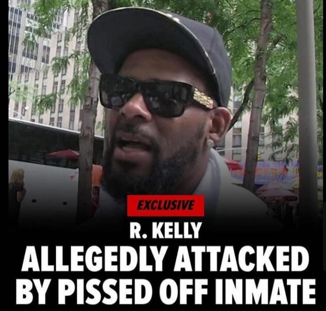 High Quality R Kelly Attacked By Pissed Off Inmate Irony Blank Meme Template