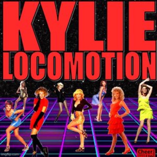 Kylies of all eras support Train Weekend at EAM. | image tagged in kylie locomotion,meme stream,weekend,trains,i like trains,imgflip community | made w/ Imgflip meme maker