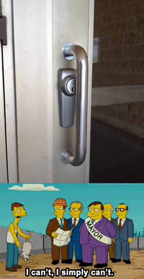 What a stupid design...How am I supposed to put a key in there? | image tagged in you had one job,memes,funny,task failed successfully | made w/ Imgflip meme maker