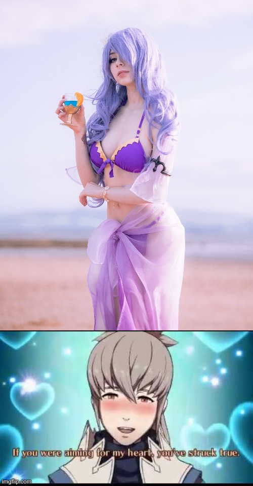 REAL LIFE CAMILLA! | image tagged in fire emblem,cosplay,beautiful woman | made w/ Imgflip meme maker