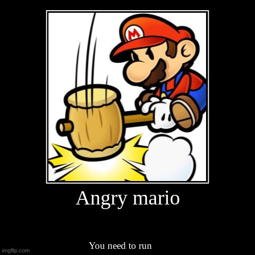 Angry Mario Imgflip