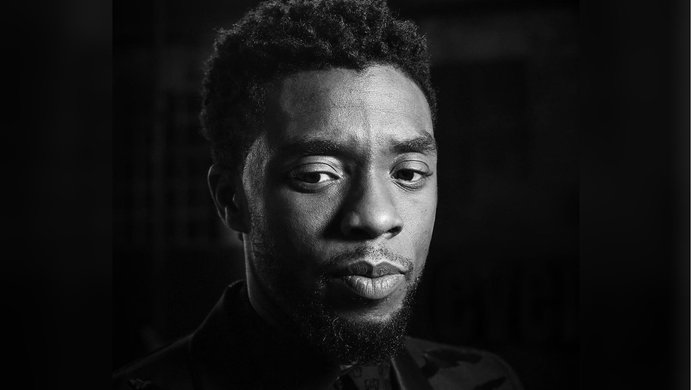 Chadwick Boseman wut Blank Meme Template