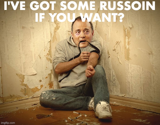 I'VE GOT SOME RUSSOIN
IF YOU WANT? | made w/ Imgflip meme maker