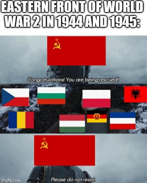 image tagged in memes,history,communism,world war 2 | made w/ Imgflip meme maker
