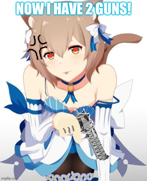 If you attack Felix, Gangstablook will bring you a bad time | image tagged in felix argyle,cute cat,anime,it's a trap,desert,eagle | made w/ Imgflip meme maker