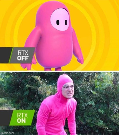 Fall Frank or Filthy Guys? | image tagged in joji,filthy frank,pink guy,fall guys,rtx | made w/ Imgflip meme maker