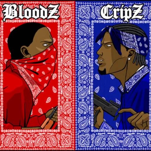 High Quality Blood and Crip Blank Meme Template