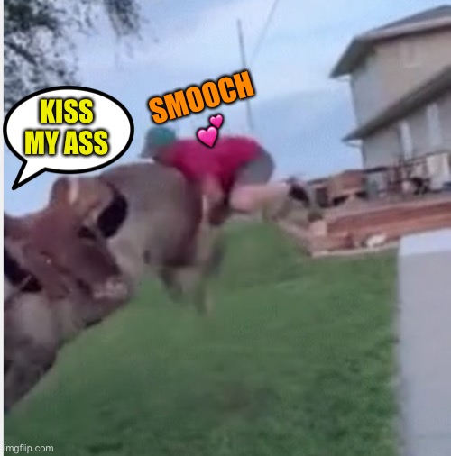 KISS MY ASS SMOOCH ? | made w/ Imgflip meme maker