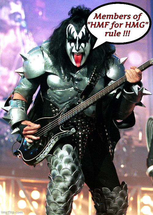 Gene for "HMF for HMG" (Fb) | Members of
"HMF for HMG"
rule !!! | image tagged in heavy metal | made w/ Imgflip meme maker