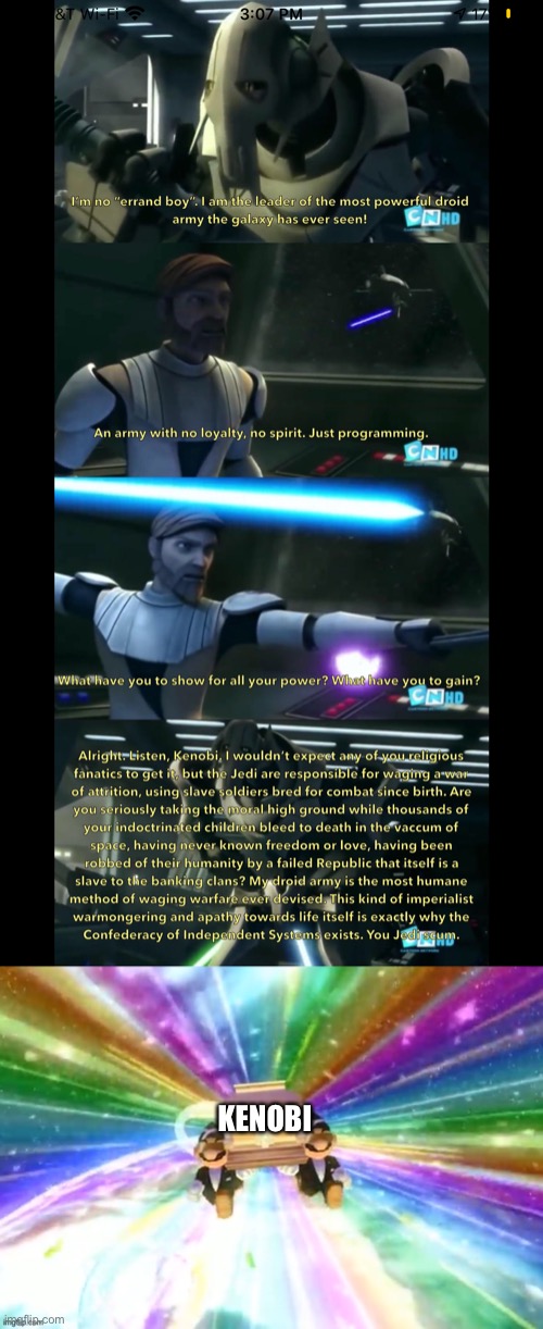 Damn bro | KENOBI | made w/ Imgflip meme maker