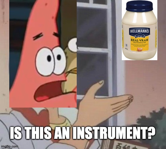 Is This a Funny Meme? | IS THIS AN INSTRUMENT? | image tagged in memes,is this a pigeon,is mayonnaise an instrument,crossover,sup | made w/ Imgflip meme maker