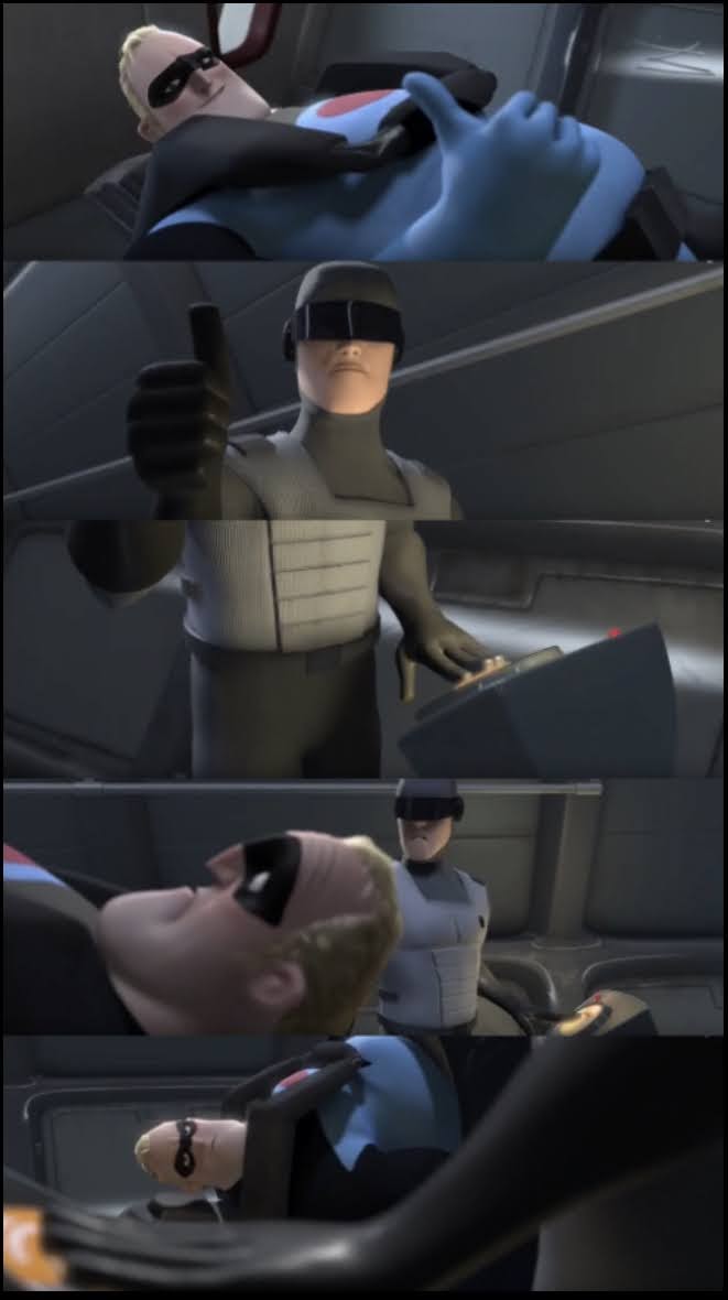 High Quality Incredibles Ready Not ready meme template Blank Meme Template