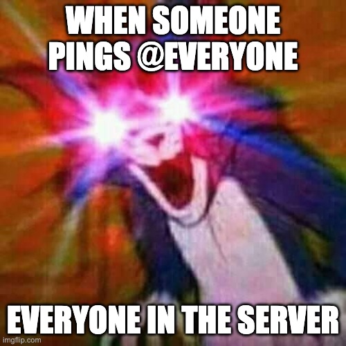 When someone pings @everyone in the discord server | WHEN SOMEONE PINGS @EVERYONE; EVERYONE IN THE SERVER | image tagged in tom and jerry | made w/ Imgflip meme maker