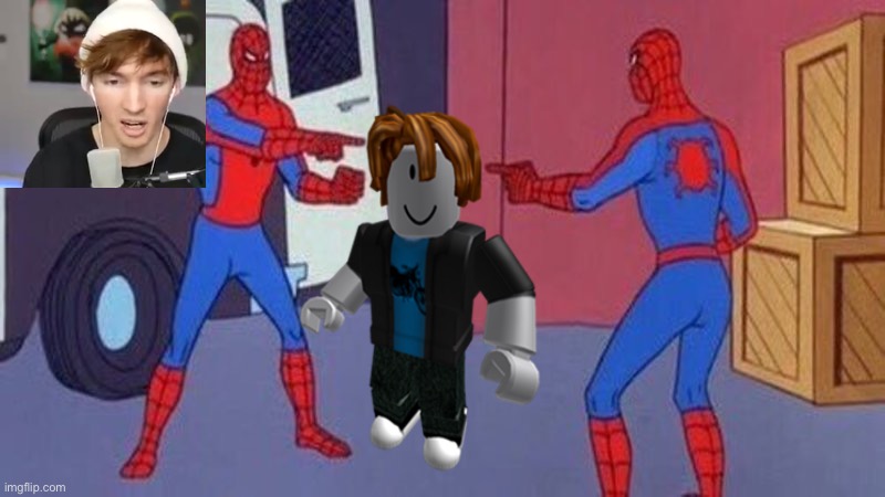 Only real flamingo fans get it | image tagged in spiderman pointing at spiderman,flamingo | made w/ Imgflip meme maker