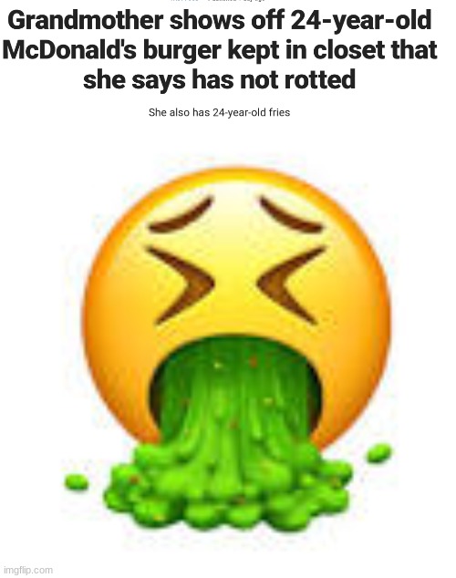 OH HELL NAW | image tagged in throwning up | made w/ Imgflip meme maker