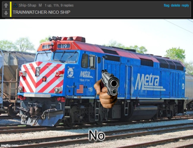 image tagged in metra f40ph no | made w/ Imgflip meme maker