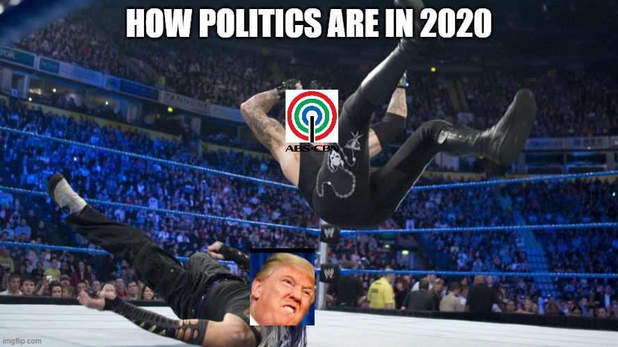 Meme Smackdown | HOW POLITICS ARE IN 2020 | image tagged in meme smackdown | made w/ Imgflip meme maker