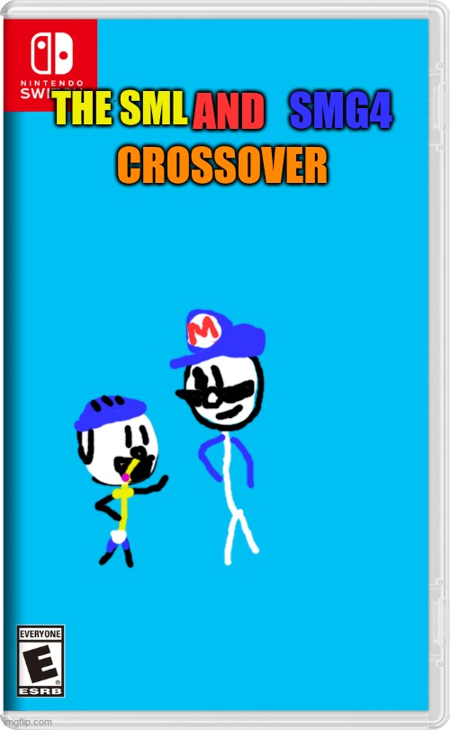 Just making a crossover to smg4 and sml | SMG4; CROSSOVER; AND; THE SML | image tagged in nintendo switch,sml,smg4,crossover | made w/ Imgflip meme maker