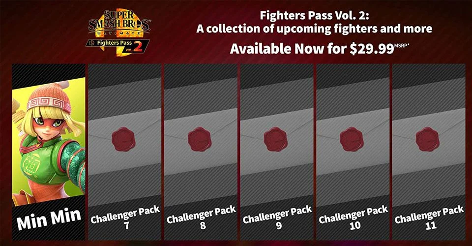 fighters pass vol. 2 with Min Min Blank Meme Template